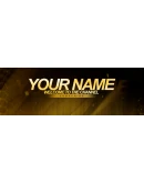 Psd-шаблон баннер (шапки) для Twitch Neon