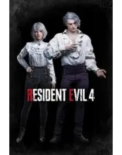 Resident Evil 4 Костюмы Леона и Эшли Романтика Xbox