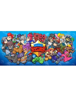 Brawl Stars: PSD шапки и фоны для Youtube Twitch