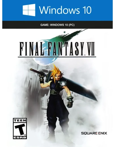 FINAL FANTASY VII Windows Edition ПК Ключ MS Store