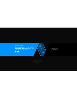 50 PSD шаблонов шапок для YouTube