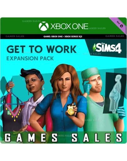 THE SIMS 4 GET TO WORKXBOX ONEXSКЛЮЧ