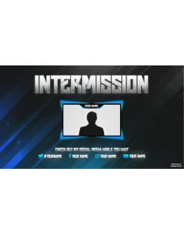 Заставки и оверлеи Twitch для Photoshop