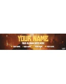 Заставки и оверлеи Twitch для Photoshop Call Of Duty WW