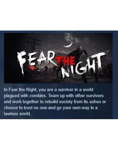 Fear the Night АВТОДОСТАВКА STEAM РОССИЯ