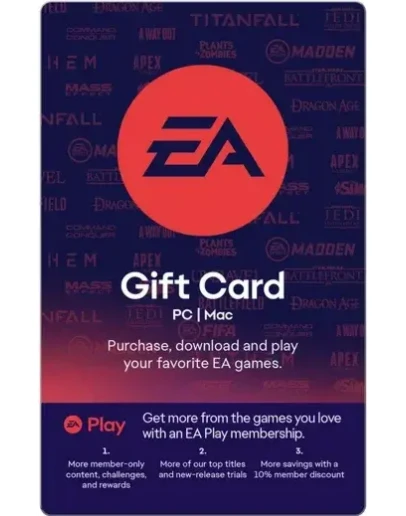 Карта Origin 15-25 EUR Европа