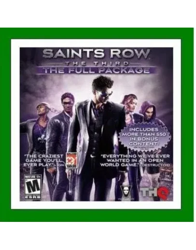 Saints Row: The Third The Full PackageSteamOnline