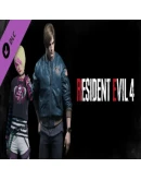 Resident Evil 4 Leon &amp Ashley Costumes Casual STEAM