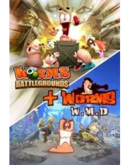 Worms Battlegrounds + Worms W.M.D XBOX ONEXS