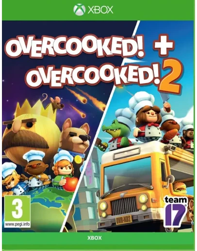 OVERCOOKED! + OVERCOOKED! 2 XBOX КЛЮЧ