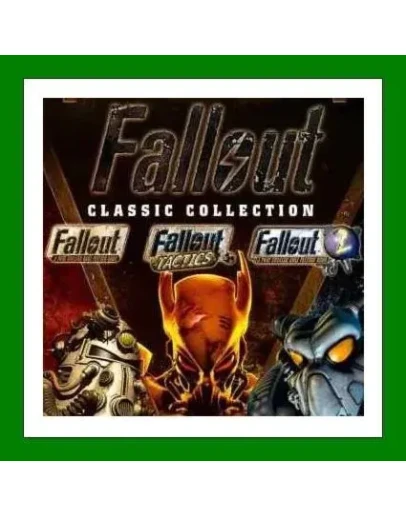 Fallout 1 + 2 + Tactics: Classic CollectionАренда Fallout 1 + 2 + Tactics: Classic CollectionАренда