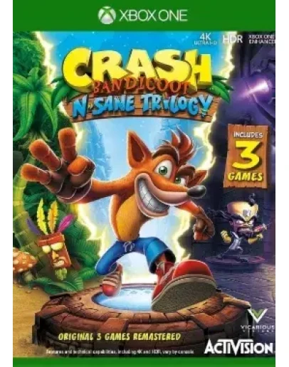 Crash Bandicoot N. Sane Trilogy Xbox One XS Crash Bandicoot N. Sane Trilogy Xbox One XS