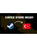 CHANGE REGION STEAM KAZAKHSTAN / UKRAINE / TURKEY