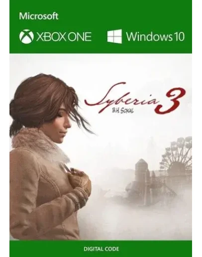 SYBERIA 3 XBOX ONE SERIES XS KEY