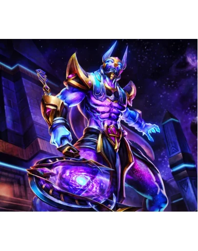 SMITE: Anubis GOD + skin Cosmic Power ( Region free )