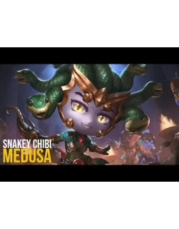 SMITE: Medusa GOD + skin Snakey Chibi ( Region free ) SMITE: Medusa GOD + skin Snakey Chibi ( Region free )