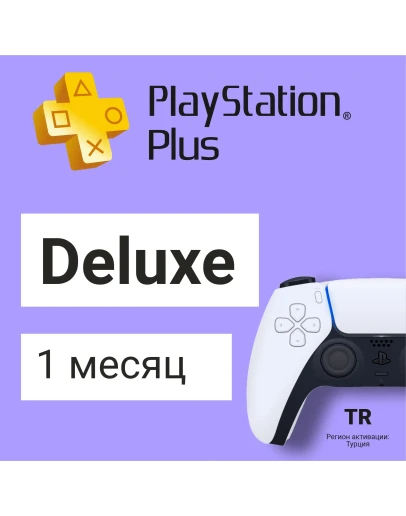 PS Plus Deluxe 1 месяц ПС Плюс на ПС PS 4 5