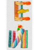 Декоративные буквы из мармеладных конфет