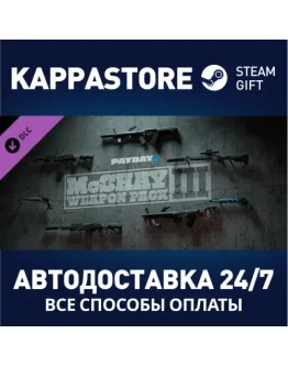 PAYDAY 2: McShay Weapon Pack 3АВТОДОСТАВКА Steam RU