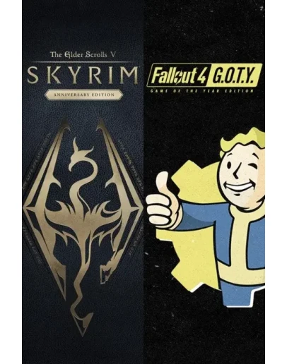 Skyrim Anniversary + Fallout 4 GOTY Bundle xbox активац