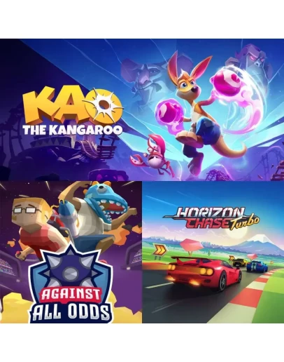 Horizon Chase Turbo Against All Odds Kao the Kangaroo