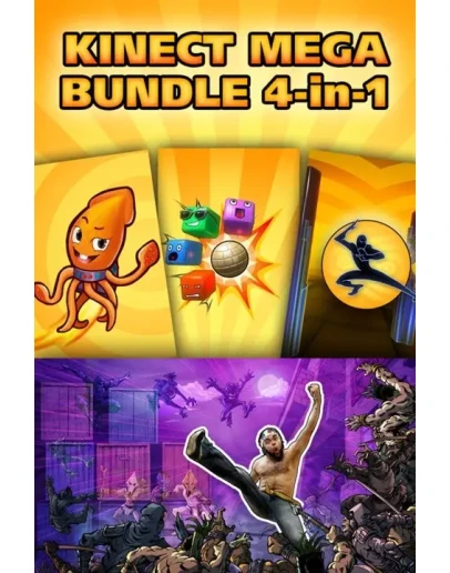 Мегапакет для Kinect: Четыре в одном Xbox активация