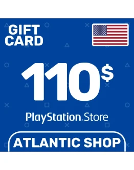 Карта Пополнения PSN 110 (USD) США