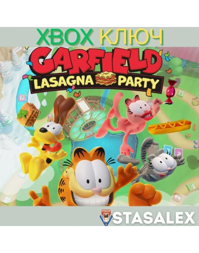 GARFIELD LASAGNA PARTY XBOX ONE &amp SERIES XSКЛЮЧ