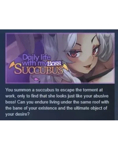 Daily life with my succubus boss STEAM РОССИЯ Daily life with my succubus boss STEAM РОССИЯ