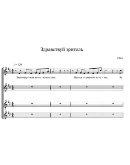 Группа ViVA - Здравствуй, зритель!(вокальный ансамбль)