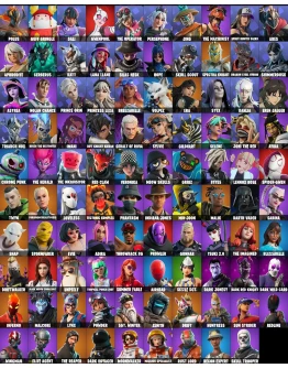 FORTNITE140+ ОБЛИЦОВ АКК + Экипа SKULLTROOPER+почта