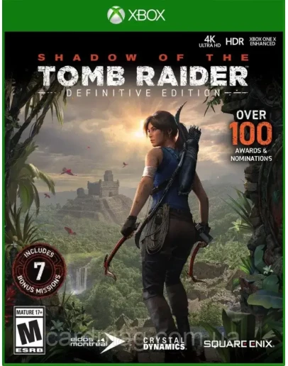 SHADOW OF THE TOMB RAIDER DEFINITIVE XBOX КЛЮЧ