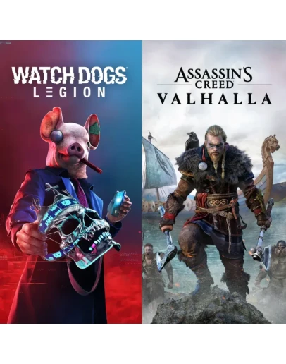 Assassins Creed: Valhalla + Watch Dogs: Legion0 Assassins Creed: Valhalla + Watch Dogs: Legion0