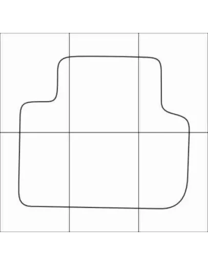 ALFA ROMEO 147 2000-10 Электронные лекала автоковриков