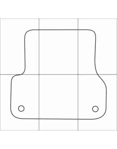 AUDI A7 Sportbaсk 2010-18 Лекала автоковриков, вектор AUDI A7 Sportbaсk 2010-18 Лекала автоковриков, вектор