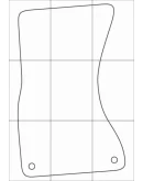 AUDI A7 Sportbaсk 2010-18 Лекала автоковриков, вектор AUDI A7 Sportbaсk 2010-18 Лекала автоковриков, вектор