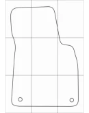 AUDI A7 Sportbaсk 2010-18 Лекала автоковриков, вектор AUDI A7 Sportbaсk 2010-18 Лекала автоковриков, вектор