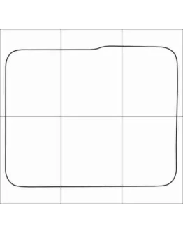 AUDI A2 1999-2005 Лекала автоковриков вектор