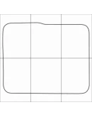 AUDI A2 1999-2005 Лекала автоковриков вектор
