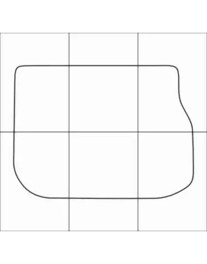 AUDI A4 1995-2000 Лекала автоковриков, векторные