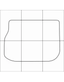 AUDI A4 1995-2000 Лекала автоковриков, векторные