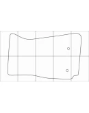 AUDI A4 1995-2000 Лекала автоковриков, векторные