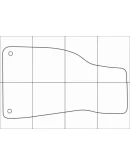 AUDI A4 2000-2008 Лекала автоковриков, векторные AUDI A4 2000-2008 Лекала автоковриков, векторные