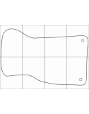 AUDI A4 2008-- Лекала автоковриков, векторные