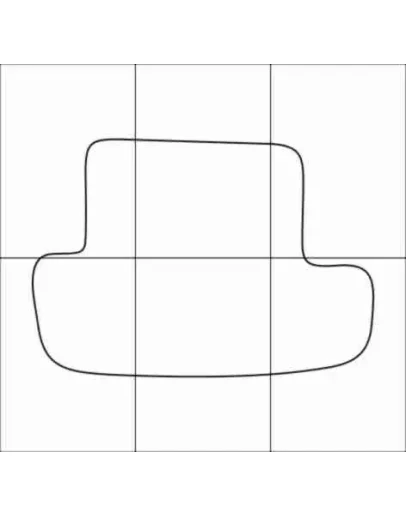 AUDI A5-S5 Coupe 2007-- Лекала автоковриков, вектор