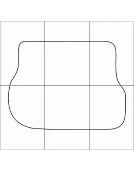 AUDI A6 1998-2004 Лекала автоковриков, векторные