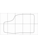 AUDI A6 1998-2004 Лекала автоковриков, векторные AUDI A6 1998-2004 Лекала автоковриков, векторные