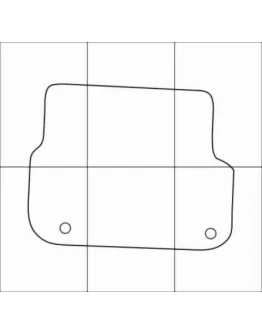 AUDI A6 2004-2011 Лекала автоковриков, векторные