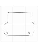 AUDI A6 2004-2011 Лекала автоковриков, векторные