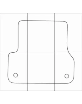 AUDI A6 2011-- Лекала автоковриков, векторные